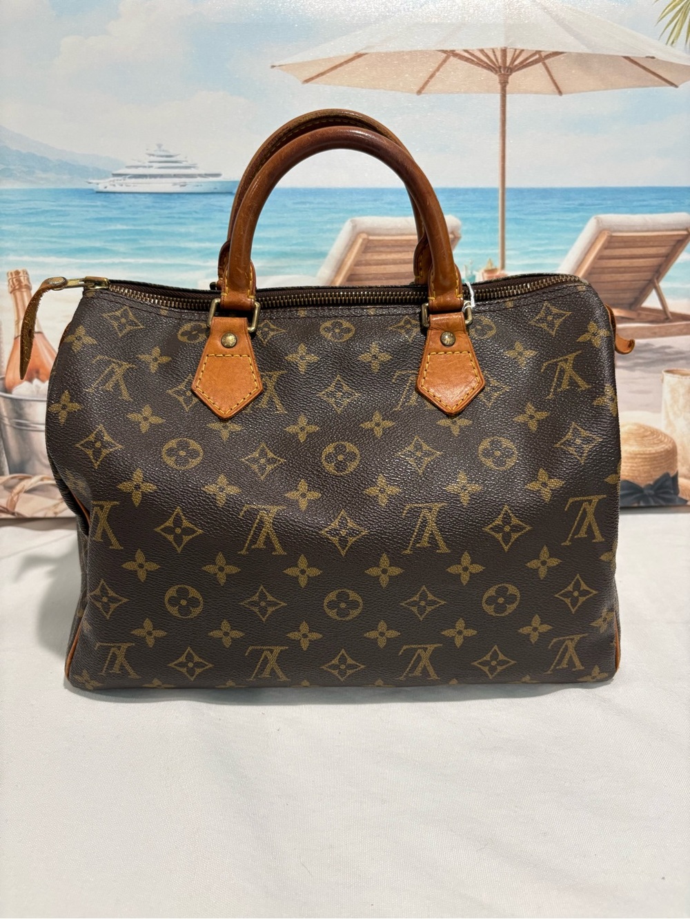 Authentic Louis Vuitton Speedy 30 w/ certificate - Picture 2 of 13